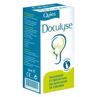 Quies doculyse traitement et prevention de cerumen spray 30ml parapharmacie marrakech en ligne Corps