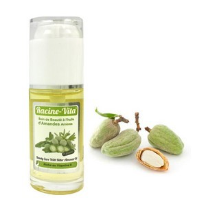 RACINE VITA Huile d'amande ameres 40 ml parapharmacie marrakech en ligne Bio – Phytoterapie Huiles essentielles - Aromatherapie