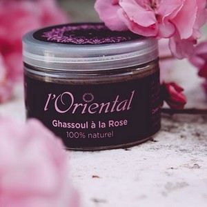 Rituels d'Orient Ghassoul à La Rose 150ml parapharmacie marrakech en ligne Bio – Phytoterapie Cosmetique Bio