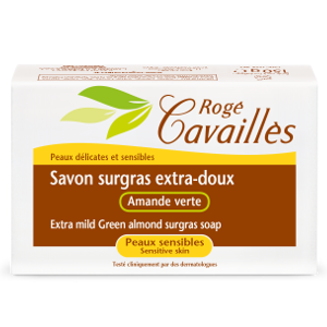 Rogé Cavailles Savon surgras Extra doux amande verte 150 g parapharmacie marrakech en ligne Bio – Phytoterapie Cosmetique Bio