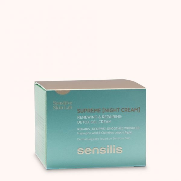 SENSILIS SUPREME RENEWAL DETOX NIGHT CREAM parapharmacie marrakech en ligne Beauté et Visage