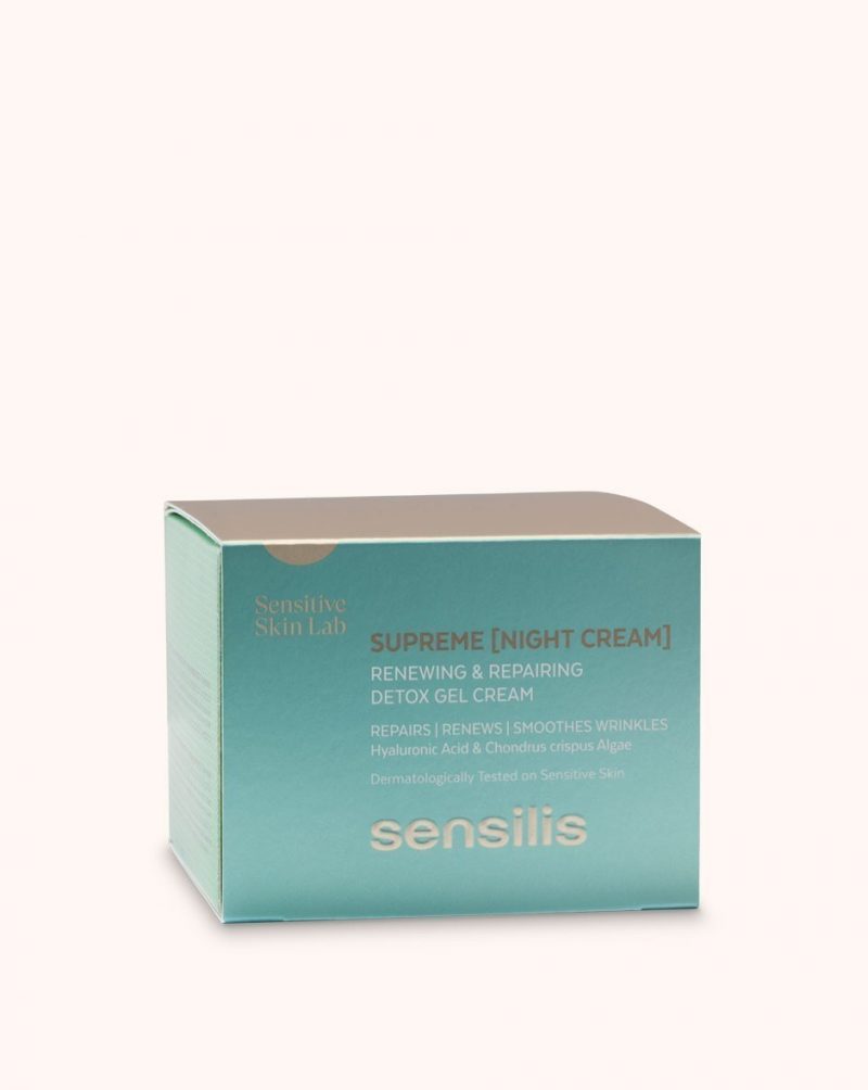 SENSILIS SUPREME RENEWAL DETOX NIGHT CREAM parapharmacie marrakech en ligne Beauté et Visage