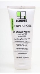 Skining Skinpurgel gel moussant purifiant peaux mixtes à grasses 200 ml parapharmacie marrakech en ligne Beauté et Visage