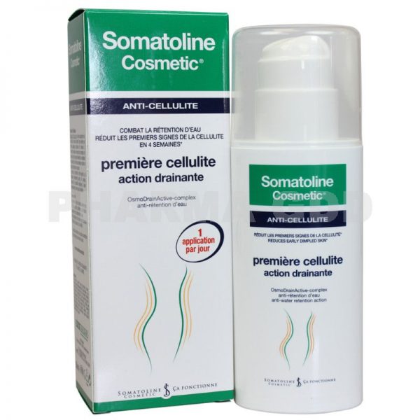 Somatoline Cosmetic Première cellulite action drainante 150ml parapharmacie marrakech en ligne Corps