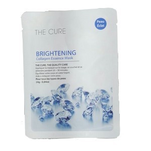 The cure Brightening collagen essence mask 24g parapharmacie marrakech en ligne Beauté et Visage Anti imperfections