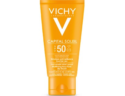 Vichy Capital Soleil Crème teinté bonne mine Adultes IP50+ (50 ml) parapharmacie marrakech en ligne Corps