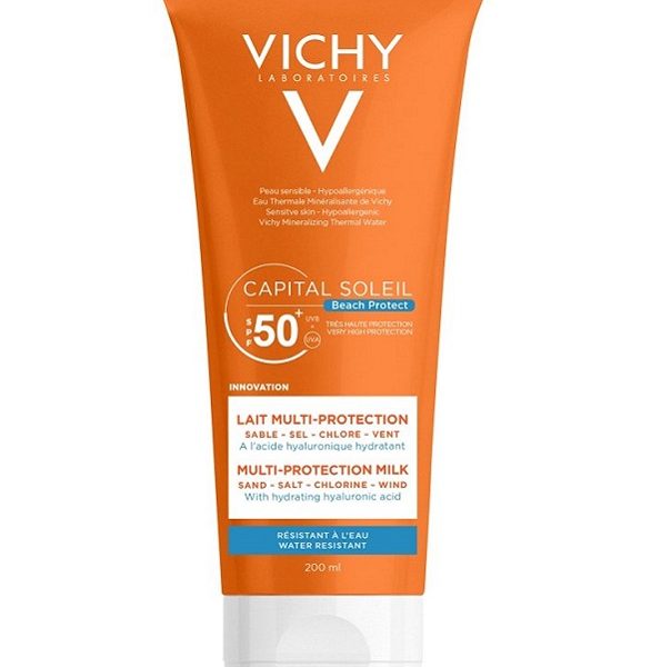 Vichy Capital soleil spf50+ lait corps Adulte 200ml parapharmacie marrakech en ligne Soins solaires Type de soin