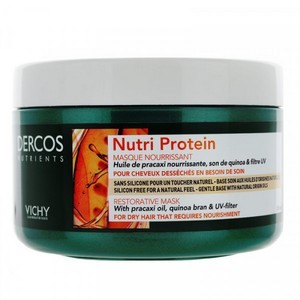 Vichy Dercos Nutrients Nutri Protein Masque Nourissant 250ml parapharmacie marrakech en ligne Cheveux Cheveux Gras