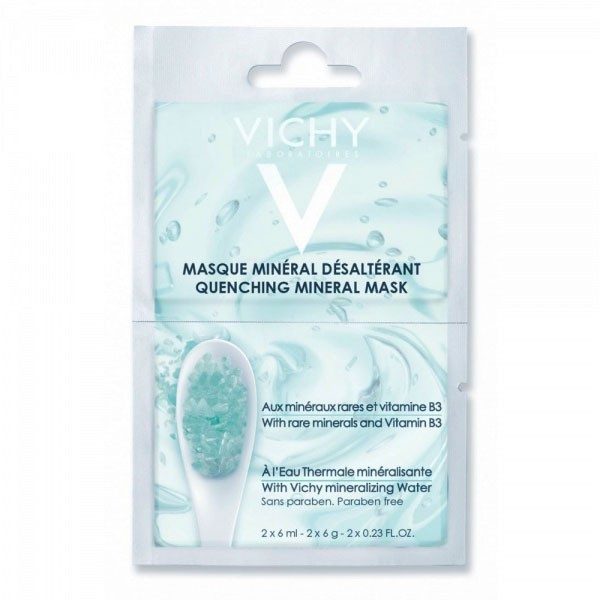 Vichy Masque Minéral Désaltérant 2 x 6ml parapharmacie marrakech en ligne Beauté et Visage Hydratants - Nourrissants